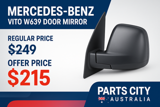 (MERCEDES BENZ VITO W639 DOOR MIRROR 2004-2011) Regular Price $249 Offer Price $215 On Parts City Australia