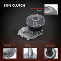 Water Pump & Fan Clutch for Nissan Patrol GU Y61 Navara D22 ZD30