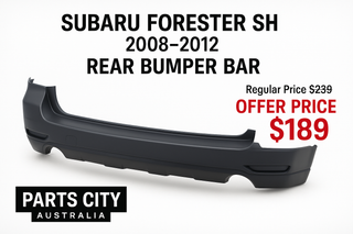 SUBARU FORESTER SH 2008-2012 REAR BUMPER BAR On Parts City Australia