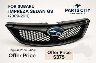 (SUBARU IMPREZA SEDAN G3 2009~2011 GRILLE) Regular Price $420 Offer Price $375 On Parts City Australia