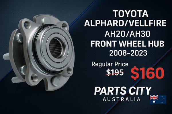 Toyota ALPHARD/VELLFIRE AH20/AH30 Front Wheel Hub 2008-2023 On Parts City Australia