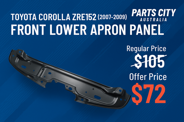 (TOYOTA COROLLA ZRE152 2007-2009 FRONT LOWER APRON PANEL) Regular Price $105 Offer Price $72 On Parts City Australia