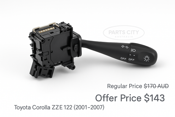 TOYOTA COROLLA ZZE122 BLINKER SWITCH 2001-2007 On Parts City Australia