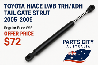 (TOYOTA HIACE LWB TRH/KDH TAIL GATE STRUT 2005-2009) Regular Price $95 Offer Price $72 On Parts City Australia