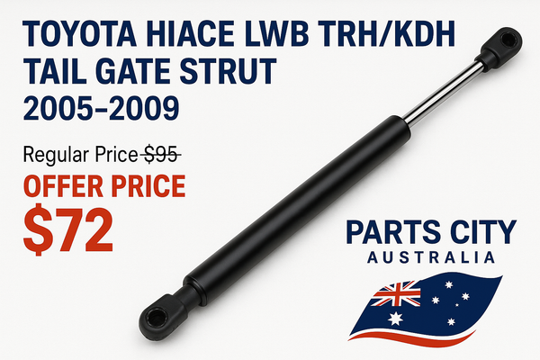 (TOYOTA HIACE LWB TRH/KDH TAIL GATE STRUT 2005-2009) Regular Price $95 Offer Price $72 On Parts City Australia