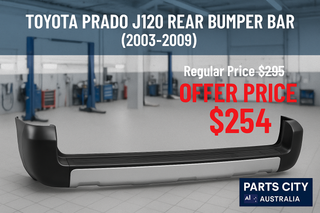 Toyota Prado J120 Rear Bumper Bar 2003-2009 On Parts City Australia