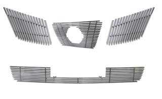 Billet Grille 4PCS Set For Nissan Navara D40 - Parts City Australia