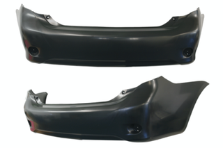 REAR BUMPER BAR FOR TOYOTA COROLLA ZRE152 2007-2009- Parts City Australia