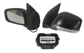 Door Mirror Left hand Side For Nissan Navara D40 - Parts City Australia