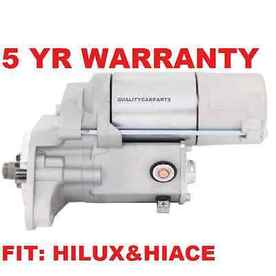 Starter Motor fits Toyota Hiace LH162, LH172, LH184R engine 5L 3.0L 20