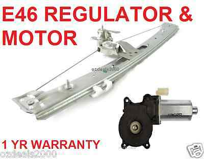 BMW WINDOW REGULATOR & MOTOR FOR E46 3 SERIES REAR LEFT / RIGHT 98-05