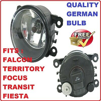 FOG LIGHTS PAIR FOR FORD FALCON BF FG FOCUS FIESTA TRANSIT TERRITORY E- Parts City Australia