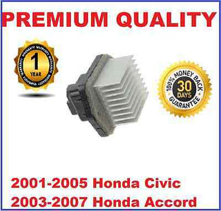 Blower Motor Heater Fan Resistor fits Honda Civic 01-05 Accord 03-07 7