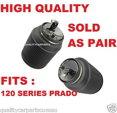 2x Air bag Springs for Toyota Landcruiser Prado 120 Series 03-09 Rear