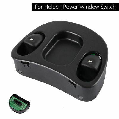 POWER MASTER WINDOW SWITCH 2 BUTTON FOR HOLDEN COMMODORE VU VX UTE 199