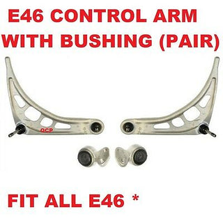 Front Lower Control Arm with bush BMW E46 316 318 320 323 Pair Left &R