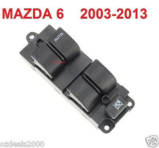 Mazda 6 Master Main Power Window Switch 2003-2012 Right Hand Front Dr