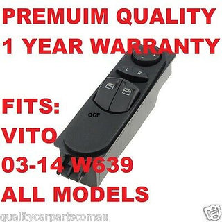 Master Power Window Switch for Mercedes Benz W639 Vito 2003-2014 A6395