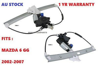 Electric Power Window Regulator & Motor FIT Mazda 6 GG RH Front - Parts City Australia