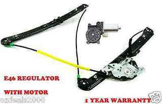 FRONT RIGHT/LEFT WINDOW REGULATOR WITH MOTOR BMW E46 3 SERIES 318I 320