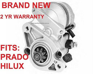 Starter Motor for TOYOTA LANDCRUISER PRADO & HILUX VZJ95R 5VZFE 3.4L V