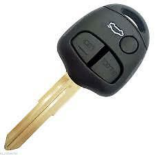 3 BUTTON REMOTE KEY SHELL FOR MITSUBISHI MIRAGE LANCER OUTLANDER