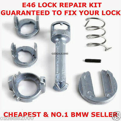 Door Lock Cylinder Repair Kit fits BMW E46 3 Series Right / Left Front - Parts City Australia