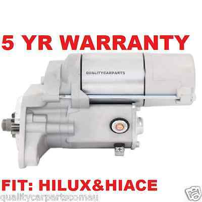 Starter Motor Fits Toyota Hilux 3L 2.8L Diesel LN86 LN106 LN106R LN107 - Parts City Australia