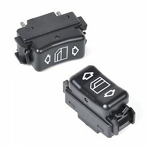 X 2 POWER WINDOW SWITCHES, PAIR,  FOR MERCEDES BENZ 190 260 300 350 42