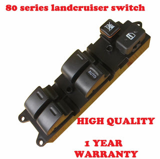 Master Power Electric Main Window Switch fits TOYOTA 80 Series LANDCRU
