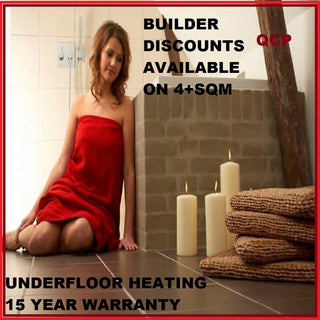 Floor Heating Kits 1 sqm Electric Underfloor Under Tile Undertile Heat