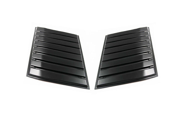 Black Bonnet Scoop Hood Fit Ford Ranger XLT wildtrak PX2 PX3 2012-2020 pair