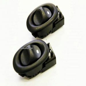 Holden Commodore VZ Rear/Front Electric Power Window Switch Pair Black - Parts City Australia