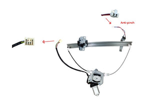 Ford Laser KN Front Window Regulator - Parts City Australia