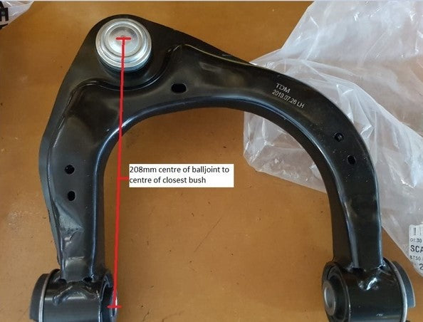 Front Upper Control Arm Right Hand Side EVEREST UA (2WD)