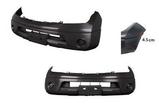 Nissan Navara D40 Front Bumper Bar Cover - Parts City Australia