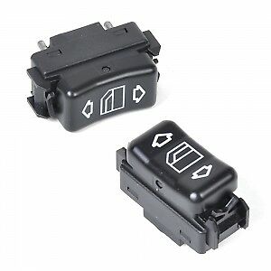 X 2 POWER WINDOW SWITCHES, PAIR,  FOR MERCEDES BENZ 190 260 300 350 420 - Parts City Australia