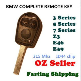 For BMW 3 Buttons complete Remote Key for BMW series 3 5 7 Z3 E46 E39 318i