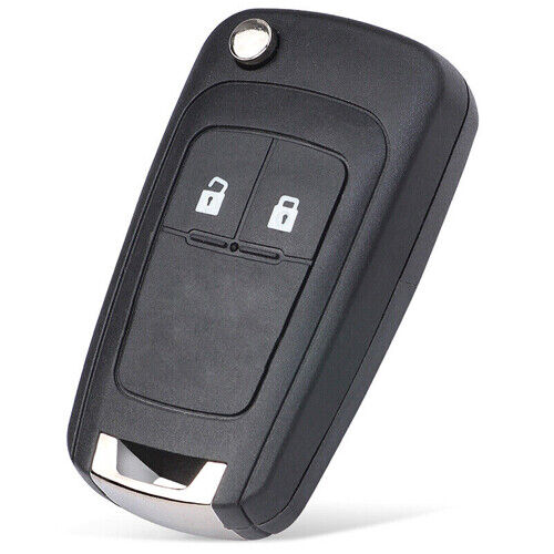 2 Button Flip Remote Key Shell case Fob for Holden