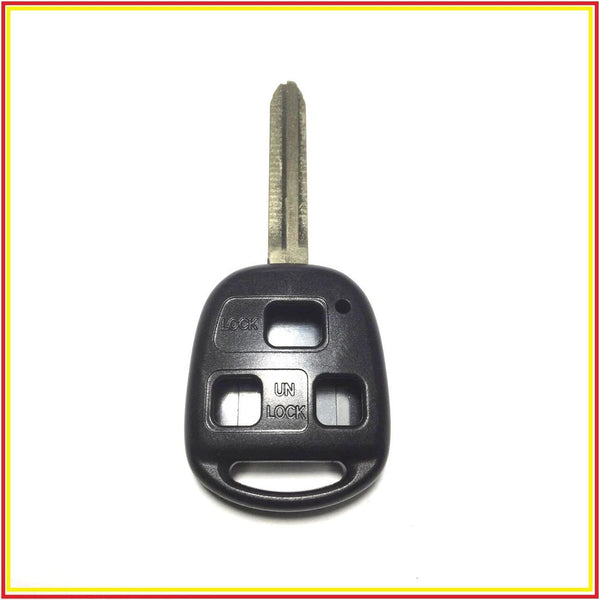 For Toyota Remote Key Shell / Case Corolla Camry Prado RAV4 Echo Estima 3 Button